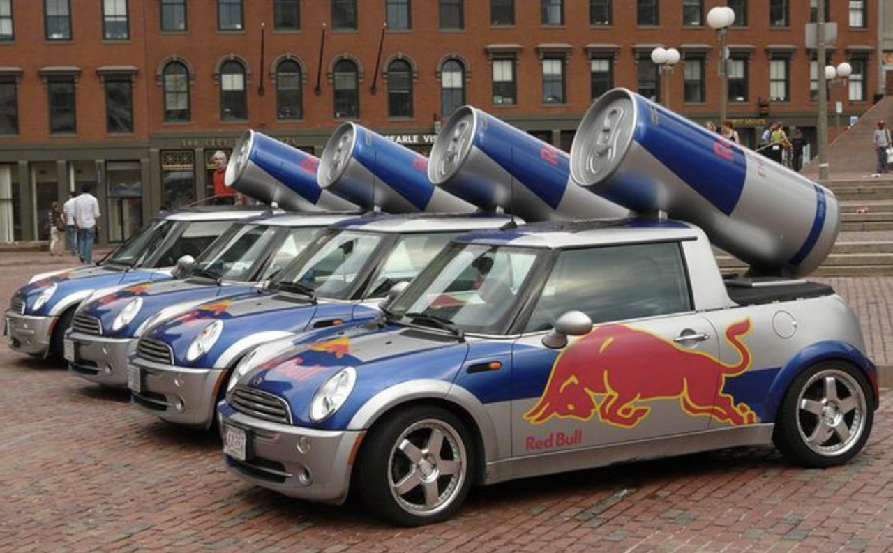 red bull guerilla marketing - The Citi Pr Earle Vis Red Bull